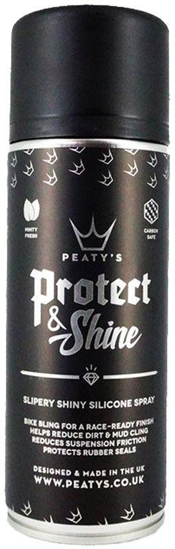 Silikonski sprej za zaščito okvirja Peaty's Protect Shine