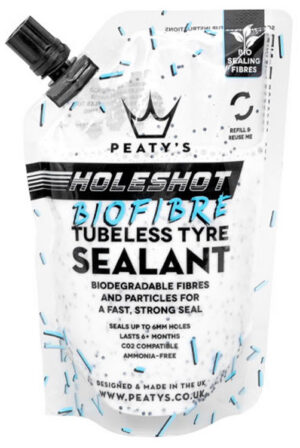 Peaty's Peaty's Holeshot BioFibre Tubeless Tyre Sealant 120ml