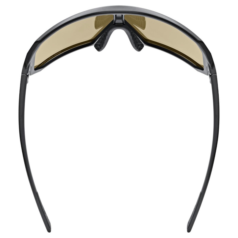 Kolesarska očala Uvex Sportstyle 237 CV black matt / mirror red - slika 4