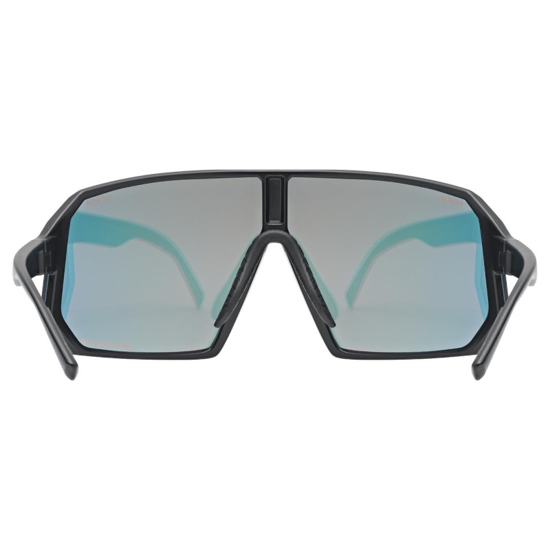 Kolesarska očala Uvex Sportstyle 237 CV black matt / mirror red - slika 5