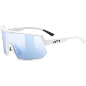 Kolesarska očala Uvex sportstyle 235 V - white matt/variomatic litemirror blue