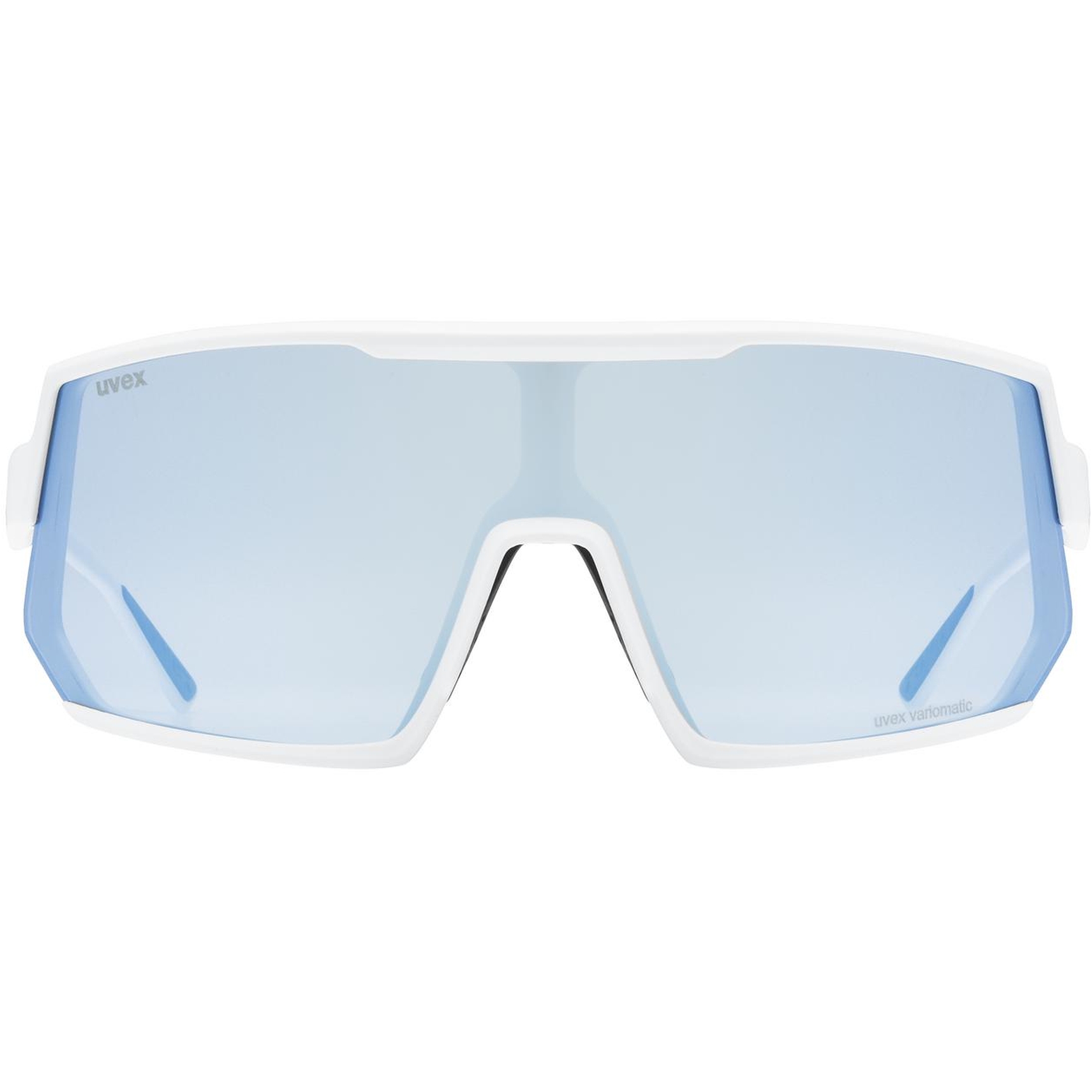 Kolesarska očala Uvex sportstyle 235 V - white matt/variomatic litemirror blue - slika 5